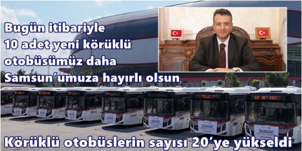 Yeni Alınan Körüklü Otobüslerle Ulaşım Filosu Artık Daha Güçlü